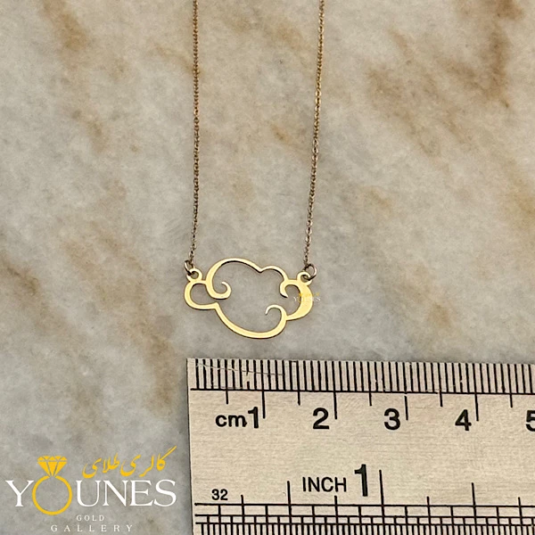 گردنبند ابر مینیمال طلا